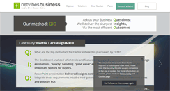 Desktop Screenshot of netvibesbusiness.com