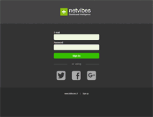 Tablet Screenshot of bibliocnrs.netvibesbusiness.com